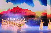 《丝路花雨》演出