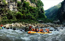 马岭河峡谷漂流