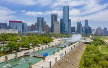 南昌秋水广场音乐喷泉